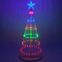 Load image into Gallery viewer, Christmas – Multicolor Led Animated Outdoor Christmas Tree Lightshow