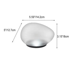 Load image into Gallery viewer, Solar Pebble ABS Sandblasted LED Outdoor Landscape Glass Light
