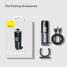 Load image into Gallery viewer, Portable Digital Breathalyser Alcohol Tester