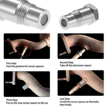 Load image into Gallery viewer, Car Oxygen O2 Sensor Adapter CEL Fix Check Engine Light Eliminator M18*1.5