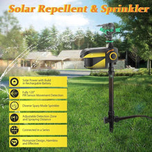 Load image into Gallery viewer, Motion Activated Sprinkler for Deer Solar Powered - Get Rid Of Deer