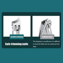 Load image into Gallery viewer, Wide Jaw Nail Clipper with Anti-Splash Design