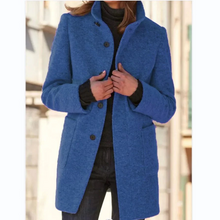 Load image into Gallery viewer, Elegant wool coat