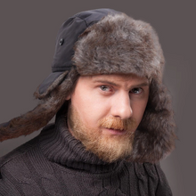 Load image into Gallery viewer, Cozy Faux Fur Winter Earflap Aviator Ski Hat