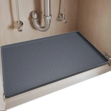 Load image into Gallery viewer, Large Under Kitchen Sink Mat Silicone Protective Liner