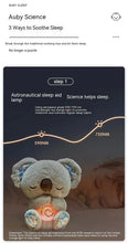 Load image into Gallery viewer, Anxiety Relief Koala Plush Toy with Music, Lights and Rhythmic Breathing Motion