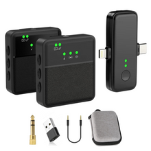 Load image into Gallery viewer, Wireless Bluetooth Lavalier Lapel Microphone