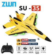 Load image into Gallery viewer, RC Plane SU35 2.4G With LED Lights Aircraft Remote Control Flying Model Glider Airplane SU57