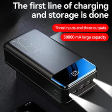 Load image into Gallery viewer, 70000mAh Large Capacity Power Bank Mobile Phone Super Fast Charging Mobile Power Tablet Mobile Computer External Power Supply