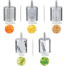 Load image into Gallery viewer, Multi-Functional Kitchen Rotary Food Grater/Shredder/Slicer