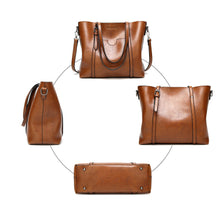 Load image into Gallery viewer, Women's Leather Luxury Shoulder Bag
