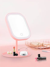 Load image into Gallery viewer, Portable Makeup Mirror with Lights