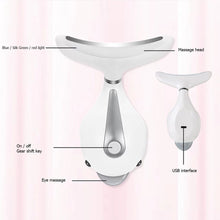Load image into Gallery viewer, HexoSkin™ LED Photon Therapy Face & Neck Lifting Massager