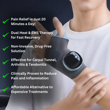Load image into Gallery viewer, HexoWrist™ Heated EMS Wrist Guard Massager
