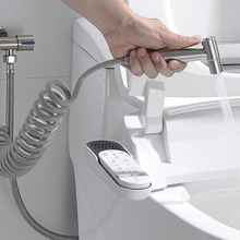 Load image into Gallery viewer, Powerful Handheld Self Cleaning Toilet Bidet Spray Attachment