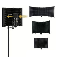 Load image into Gallery viewer, Voice Recording Sound Isolation Booth Noise Shield