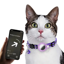 Load image into Gallery viewer, Waterproof Reflective Pet Airtag Holder Collar