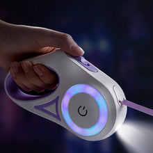 Load image into Gallery viewer, LED Light Retractable Dog Leash with Light
