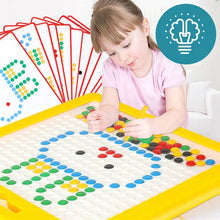 Load image into Gallery viewer, Large Magnetic Drawing Pad for Kids Montessori Magnetic Dots Board