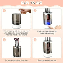 Load image into Gallery viewer, Automatic Electric Makeup Brush Cleaner