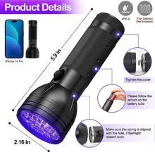 Load image into Gallery viewer, UV Flashlight Black Light