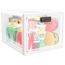 Load image into Gallery viewer, Heavy Duty Lockable Refrigerator Food Organizer Storage Bin