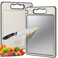 Load image into Gallery viewer, Scratch Resistant Stainless Steel Cutting Board