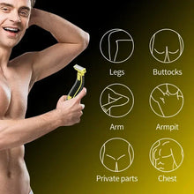 Load image into Gallery viewer, Men's Rechargeable Wet And Dry Electric Shaver And Trimmer
