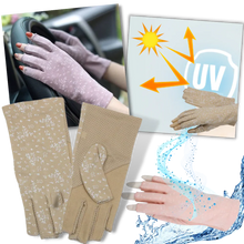 Load image into Gallery viewer, Stylish UV-Protective Cotton Gloves