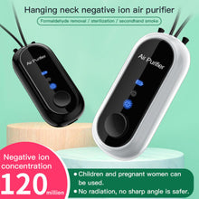 Load image into Gallery viewer, Personal Mini Air Purifier Necklace | Wearable Air Purifier with USB Charging