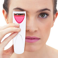 Load image into Gallery viewer, Portable Electric Heated Eyelash Mascara Falsies Curler