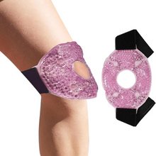 Load image into Gallery viewer, Strap On Hot or Cold Gel Knee Compress
