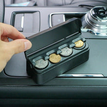 Load image into Gallery viewer, Car Coin Holder Easy Access Loose Change Storage
