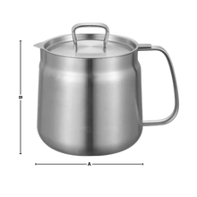 Load image into Gallery viewer, 2-in-1 Stainless Steel Deep Frying Pot