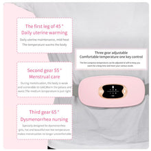 Load image into Gallery viewer, Smart Heating Massage Belt For Period Menstrual Cramps