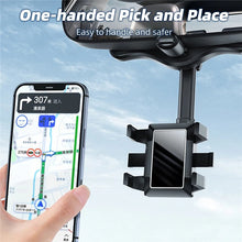 Load image into Gallery viewer, Rearview Mirror Phone Holder