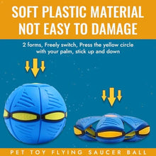 Load image into Gallery viewer, Flying Saucer Ball Dog Toy