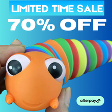 Load image into Gallery viewer, 3D Fidget Slug Sensory Toy
