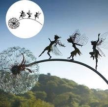 Load image into Gallery viewer, Fairy Steel Garden Sculptures
