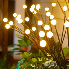 Load image into Gallery viewer, Swaying Solar Powered Firefly Lights for Outdoor Garden