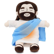 Load image into Gallery viewer, Breathing Jesus Soothing Plushie for Sleep Aid
