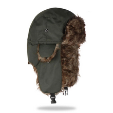 Load image into Gallery viewer, Cozy Faux Fur Winter Earflap Aviator Ski Hat