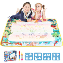 Load image into Gallery viewer, Magic Reusable Doodle Mat - No Mess Coloring Board for Kids