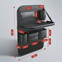 Load image into Gallery viewer, Car Back Seat Organizer With Tablet Holder