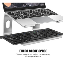 Load image into Gallery viewer, Aluminum Vertical Laptop Stand