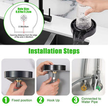 Load image into Gallery viewer, High Pressure Kitchen Sink Cup Rinser