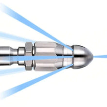 Load image into Gallery viewer, Pressure Washer Sewer Jetter Nozzle with 1/4'' Quickly Connector