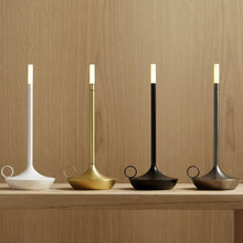 Load image into Gallery viewer, Wick LED Candle Light Table Lamp