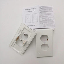 Load image into Gallery viewer, 4-Pack: LED Night Light Outlet Cover – Assorted Styles