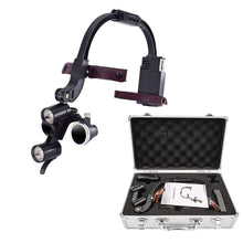 Load image into Gallery viewer, HexoLoupe™ Head-Mounted Dental Loupes with LED Headlight
